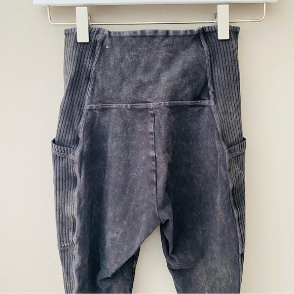 aerie Hi-Rise Leggings Charcoal Sz Small - Picture 6 of 9